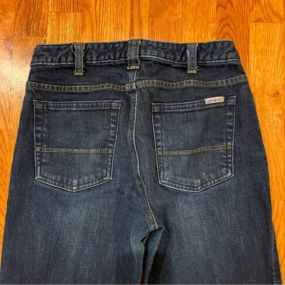 Carhartt Jeans Size 4 Original Fit Straight Leg - Picture 7 of 8